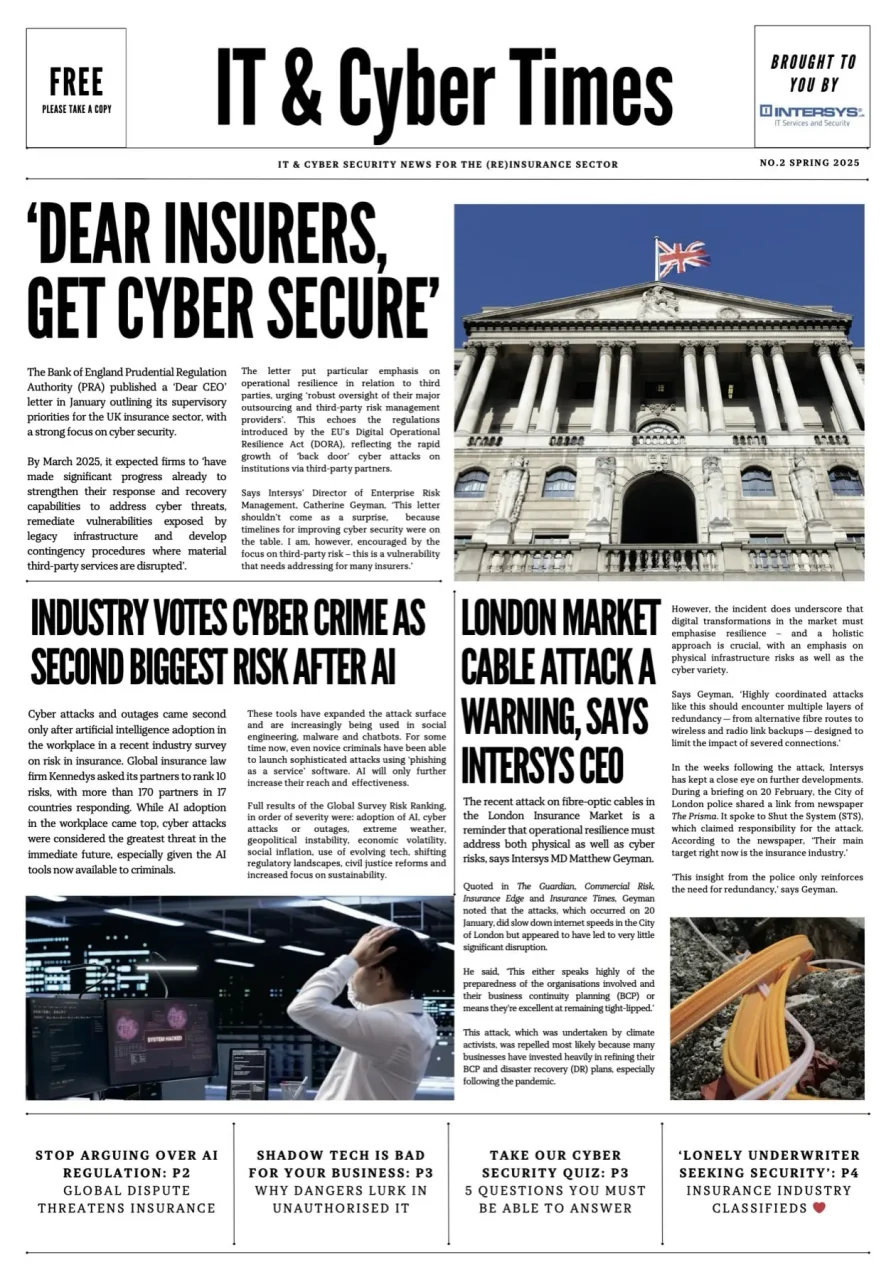 Intersys Newspaper