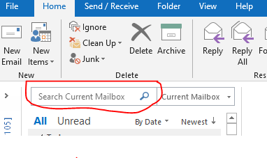 How to Search Outlook.com Email