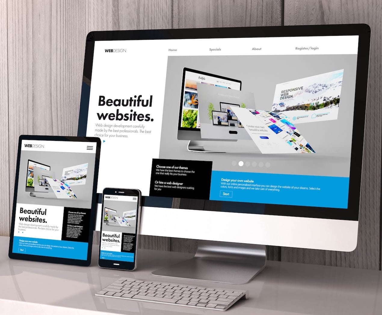 Web design and development